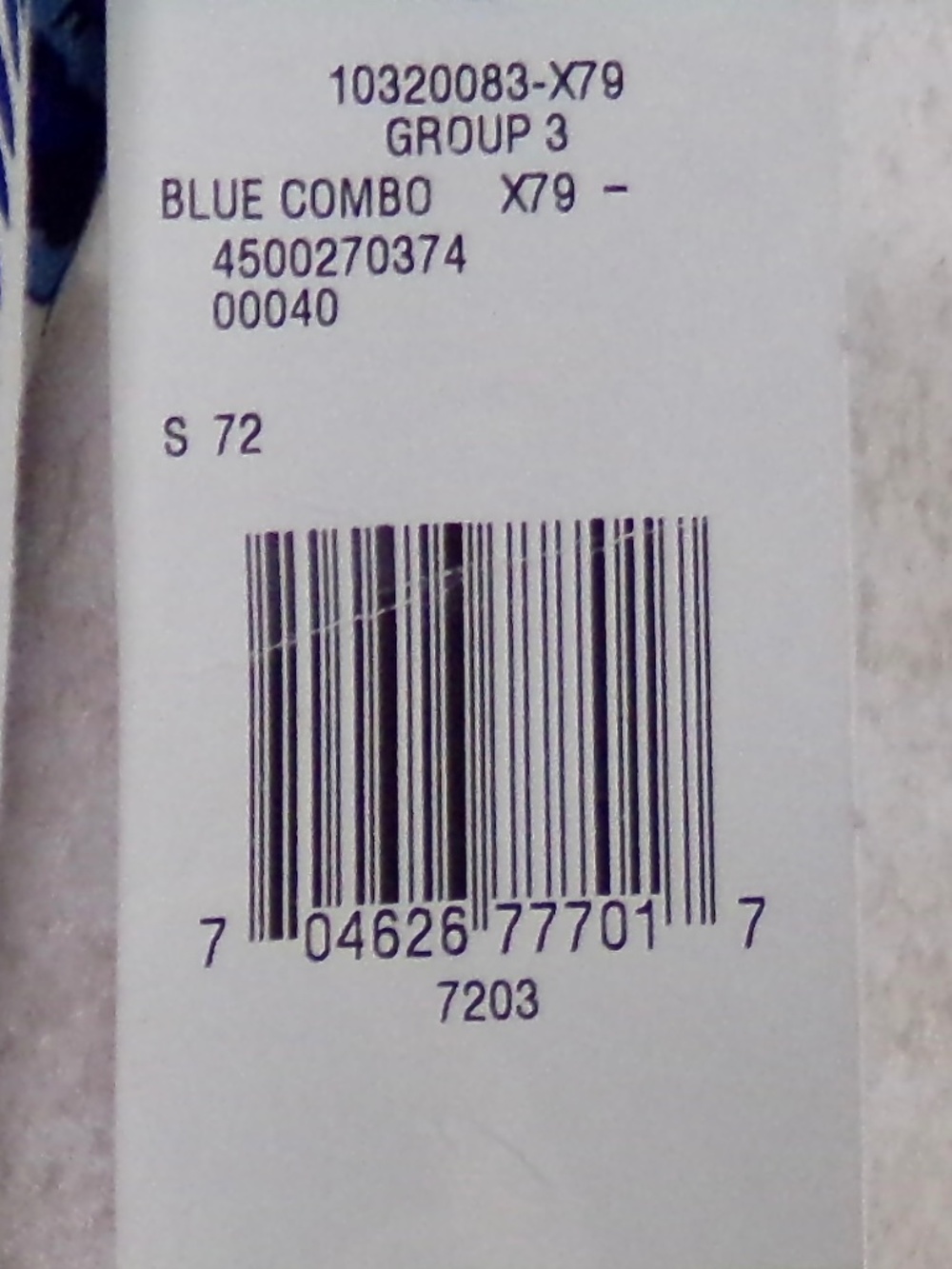 NWT Nine West Blue Combo Dress, Lined, VNeck & Back, Slight Streatch,Bk Zip Sz14 - Picture 9 of 13